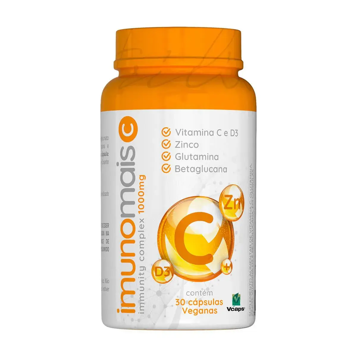 Suplemento Alimentar Imunomais C 1000mg com 30 cápsulas veganas