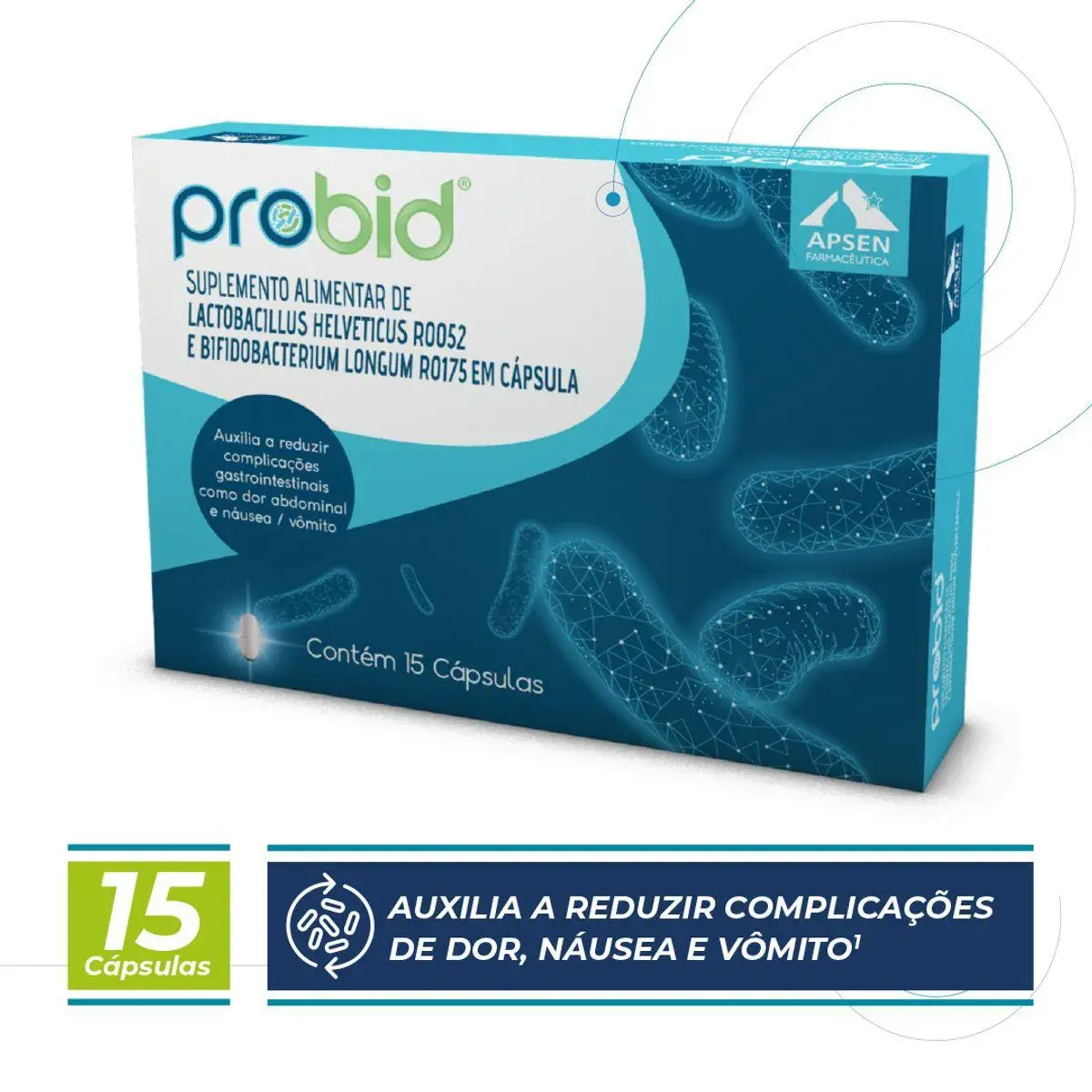 Suplemento Alimentar Probid 15 cápsulas