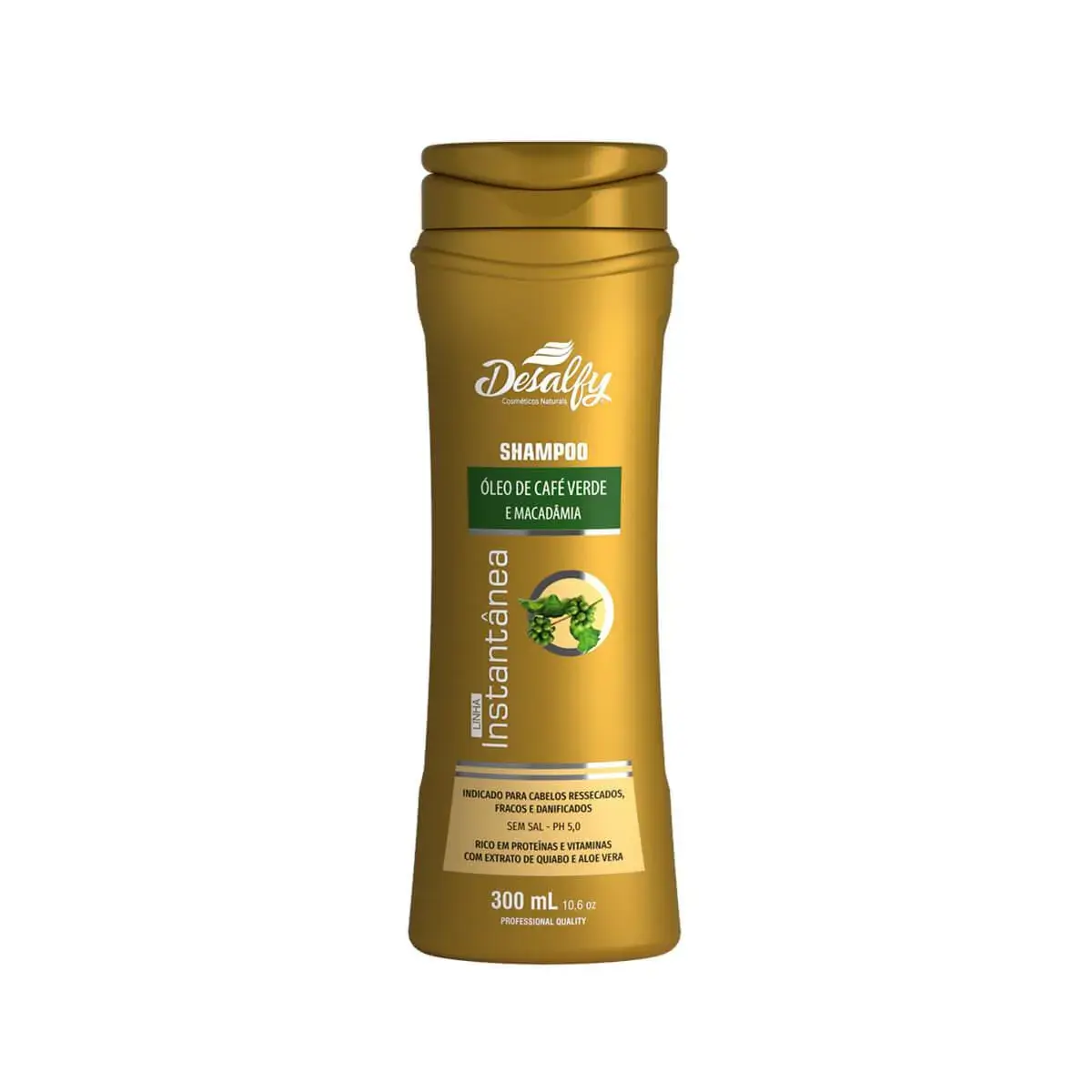 Shampoo Desalfy Óleo de Café Verde e Macadâmia com 300ml