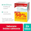 Kit Promocional Sabonete Íntimo em Gel Gino-Canesten® Calm com 50% de desconto na 2ª unidade
