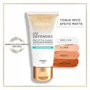 Protetor Solar Facial L'Oréal UV Defender Antioleosidade Cor Escura FPS60 com 40g