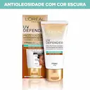 Protetor Solar Facial L'Oréal UV Defender Antioleosidade Cor Escura FPS60 com 40g