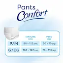 Roupa Íntima Tena Pants Confort P/M 24 unidades
