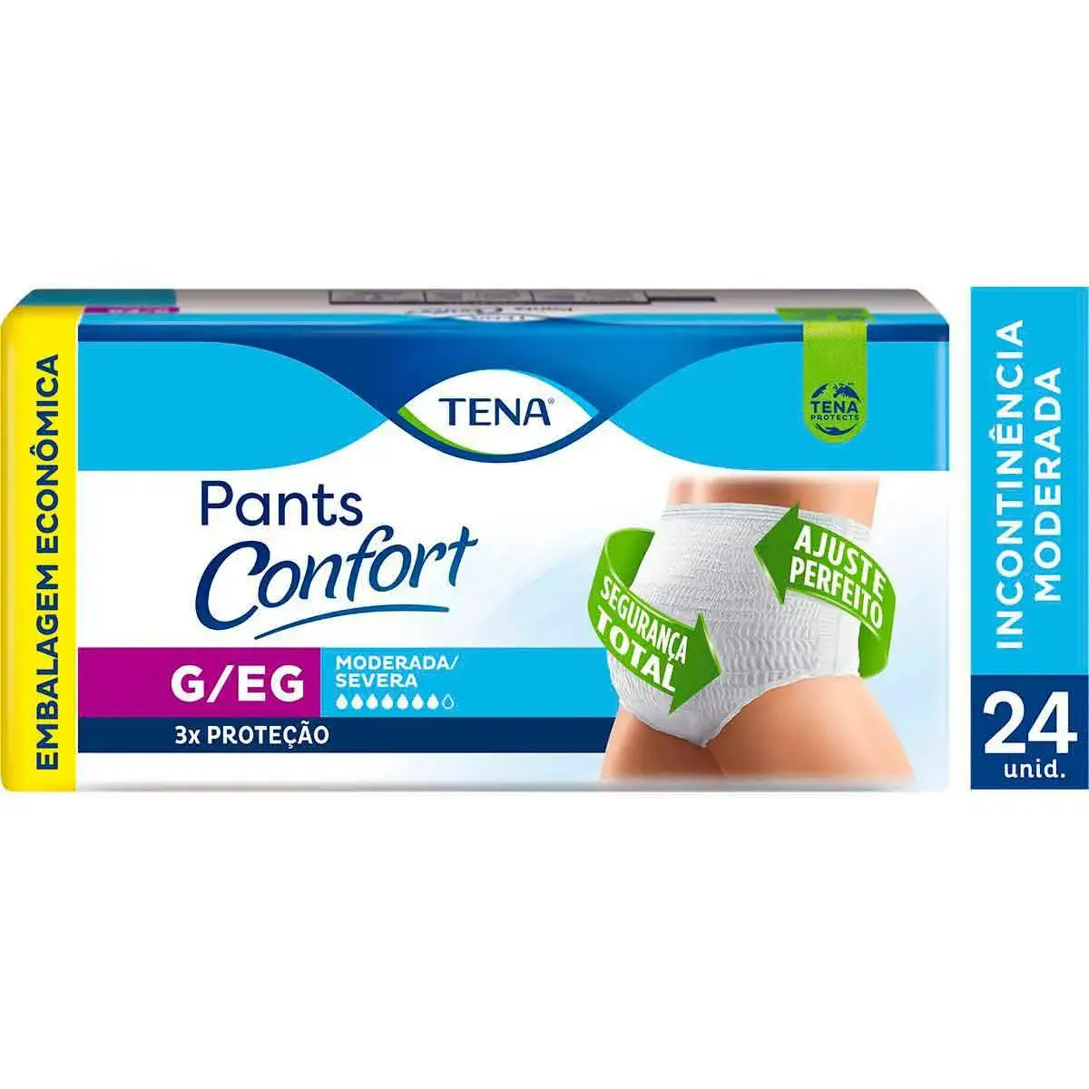 Roupa Íntima Tena Pants Confort G/EG 24 unidades