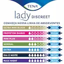 Absorvente Incontinência Urinária Tena Lady Discreet Normal 16 unidades