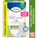 Absorvente Incontinência Urinária Tena Lady Discreet Normal 16 unidades