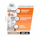 Fortifit Pro Bebida Láctea Whey Protein Coco com 250ml