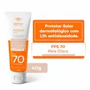 Protetor Solar Facial Darrow Actine Colors Pele Clara FPS 70 com 40g