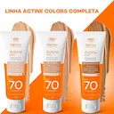 Protetor Solar Facial Darrow Actine Colors Pele Clara FPS 70 com 40g
