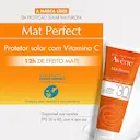 Protetor Solar Facial Avène Mat Perfect Aqua-Fluido FPS30 com 40g