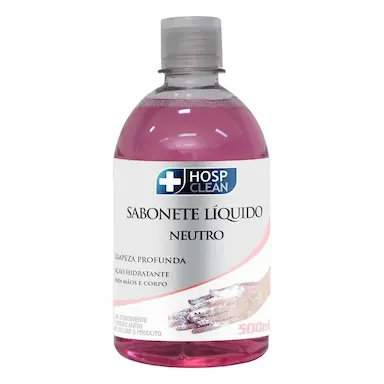 Sabonete Líquido Hosp Clean Neutro com 500ml