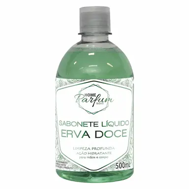 Sabonete Líquido Home Parfum Erva Doce com 500ml