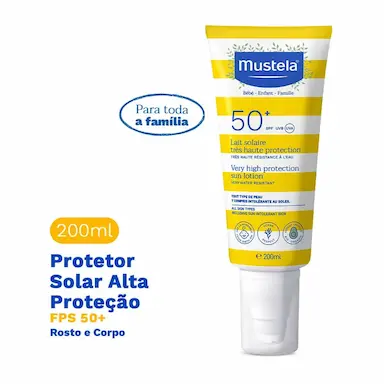Protetor Solar Corporal Mustela FPS50+ 200ml