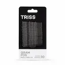 Conjunto de Grampo para Cabelo Triss/Needs em Metal Preto com 30 unidades