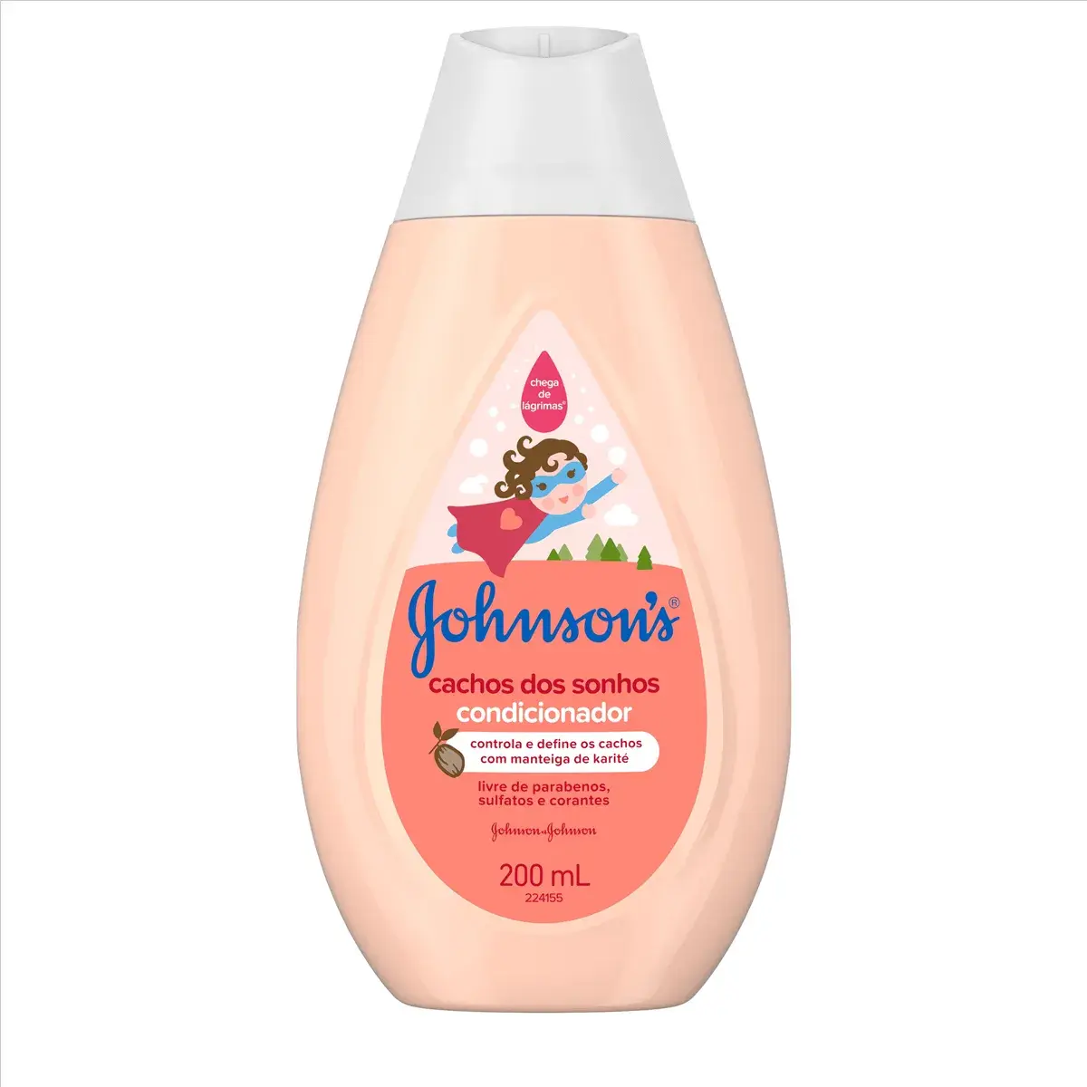 Condicionador Johnson's Baby Cachos dos Sonhos com 200ml