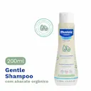 Gentle Shampoo Infantil Mustela Bebê Cabelo Fino e Delicado com 200ml