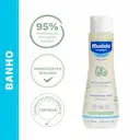 Gentle Shampoo Infantil Mustela Bebê Cabelo Fino e Delicado com 200ml