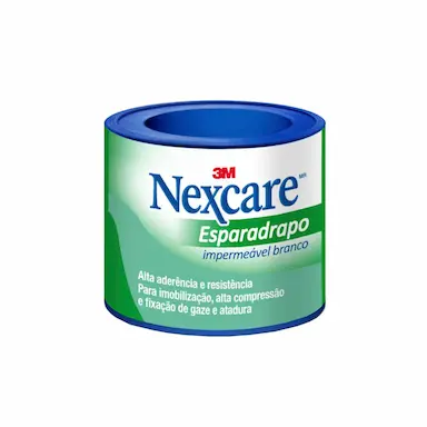 Esparadrapo Impermeável Nexcare Branco 25mm x 3m