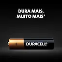 Pilha AAA Duracell Palito com 4 unidades