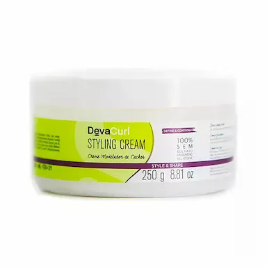 Creme Modelador de Cachos Deva Curl Styling Cream com 250g