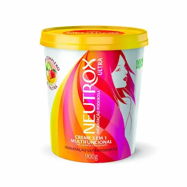 Creme 3 em 1 Multifuncional Neutrox Hidratação Ultrapoderosa 100% Vegano com 900g