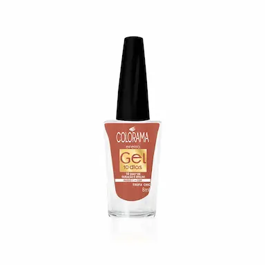 Esmalte Colorama Efeito Gel Cor Trufa Chic com 8ml