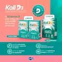 Suplemento de Vitamina D3 Koli D3 Vit 1.000UI com 60 comprimidos