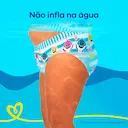 Fralda Pampers Praia e Piscina Splashers Baby Shark XG - 10 Unidades