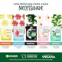 Máscara de Olhos em Tecido Garnier Hidra Bomb Suco de Laranja 6g