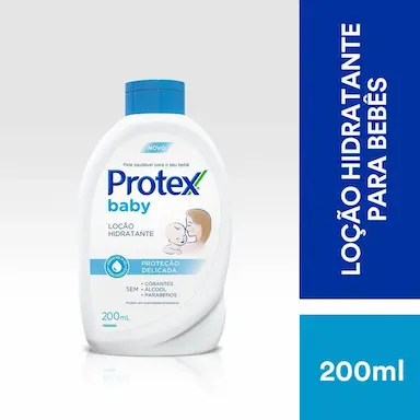 Loção Hidratante Protex Baby com 200ml