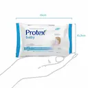 Lenço Umedecido Protex Baby Proteção Delicada com 48 unidades