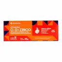 Drogasil Vitamina C 1g + Vitamina D 400UI + Zinco 10mg com 10 Comprimidos