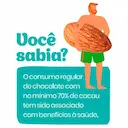 Drageado Nutrigood de Amêndoa Coberta com Chocolate com 25g