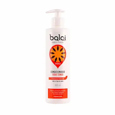 Condicionador Vegano Balai América Fava Tonka Hidratação Profunda com 400ml