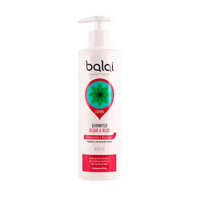 Shampoo Vegano Balai Oliva & Aloe com 400ml