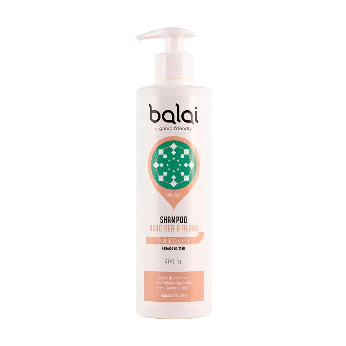 Shampoo Vegano Balai Dead Sea & Algas com 400ml