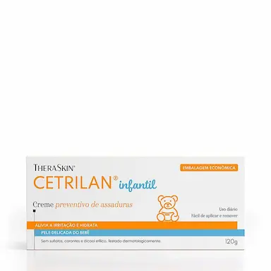 Creme para Assaduras Cetrilan com 120g
