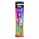 Escova de Dente Infantil G.U.M. Trolls Macia com 2 unidades