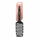 Escova de Cabelo Lanossi Flex Ventilada Preta com 1 unidade