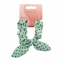 Elástico de Cabelo Lanossi Scrunchie Mint Green com 1 unidade