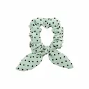 Elástico de Cabelo Lanossi Scrunchie Mint Green com 1 unidade