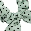 Elástico de Cabelo Lanossi Scrunchie Mint Green com 1 unidade