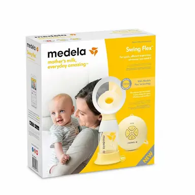 Extrator de Leite Materno Elétrico Medela Swign Flex com 1 unidade