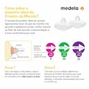Protetor de Mamilo de Silicone Medela M 20mm 2 Unidades