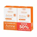 Kit Sabonete Facial em Barra Duo Actine com 2 unidades de 70g cada