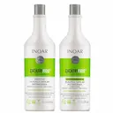 Kit Inoar Cicatrifios Shampoo com 1L + Condicionador com 1L