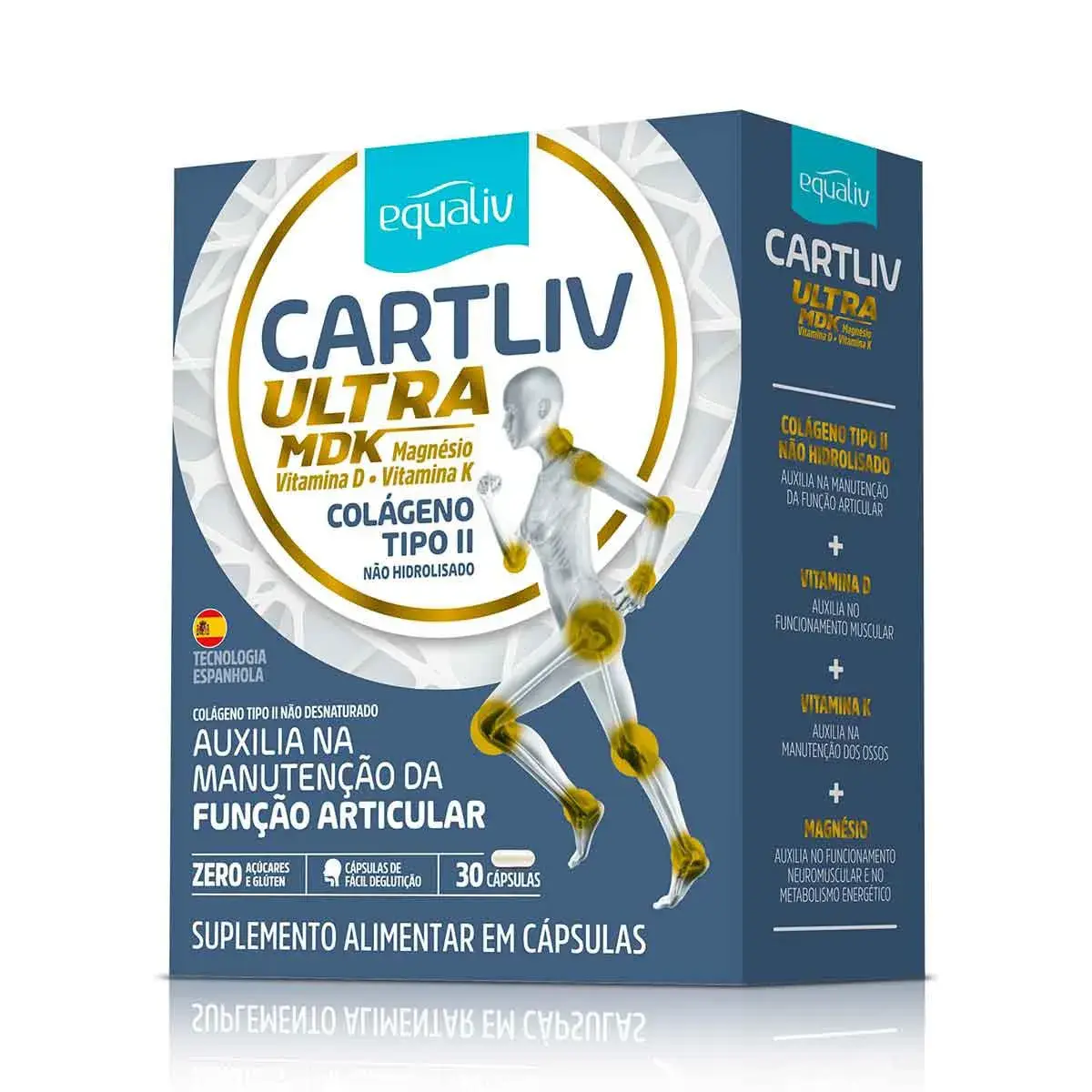 Colágeno Cartliv Ultra MDK com 30 cápsulas