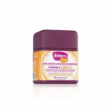 Vitamina D Addera 2.000UI +Imunidade com 30 comprimidos