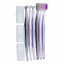 Kit Ortodôntico Bitufo com 1 Escova de Dente + 1 Escova Interdental + 6 Refis Interdentais Cônicos