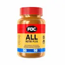 Suplemento Alimentar FDC All Nutri Plus com 50 comprimidos
